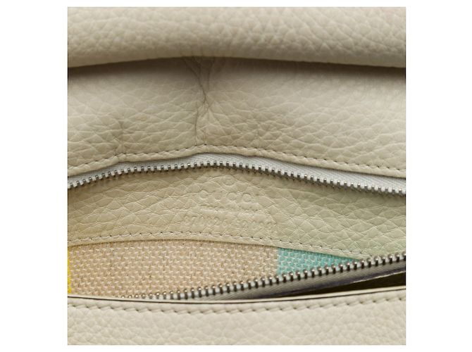 Bamboo Bolsa Tiracolo Gucci Daily em couro marrom tamanho Medium com bambu Bege - vista 5
