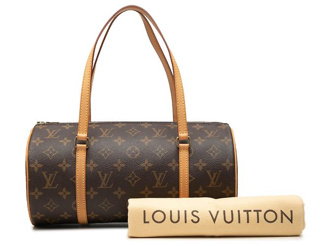 Louis Vuitton Brown Monogram Papillon 30 Marrom - vista 7