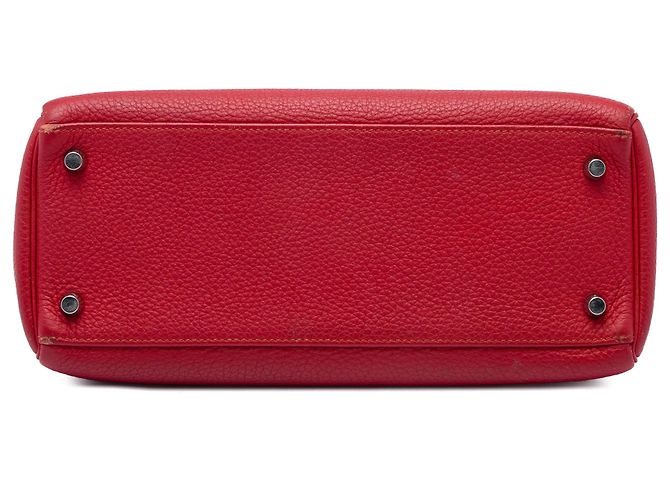 Hermès Red Togo Kelly II Retourne 28 Rosso - vista 3
