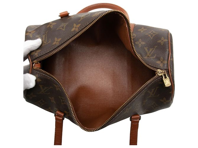 Louis Vuitton Brown Monogram Papillon 30 Marron - vue 4