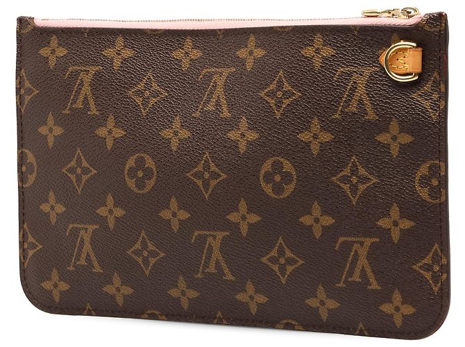 Louis Vuitton Brown Monogram Neverfull MM Täschchen Braun - Ansicht 2