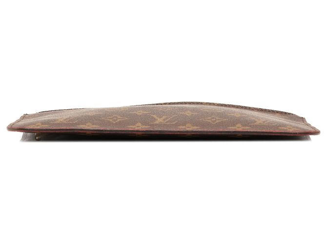 Louis Vuitton Brown Monogram Neverfull MM Täschchen Braun - Ansicht 3