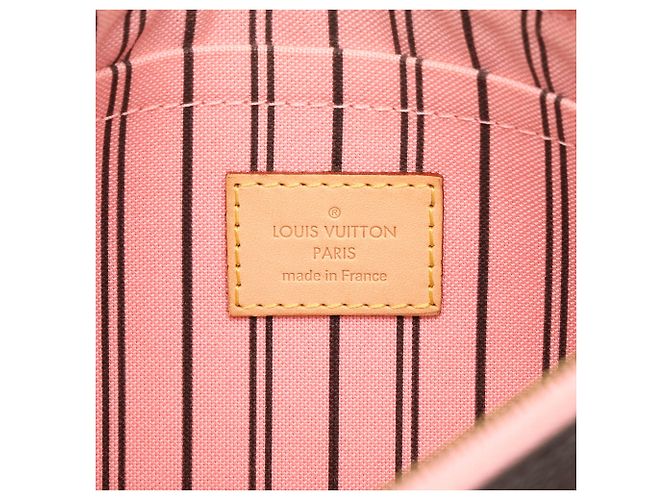 Louis Vuitton Brown Monogram Neverfull MM Täschchen Braun - Ansicht 5