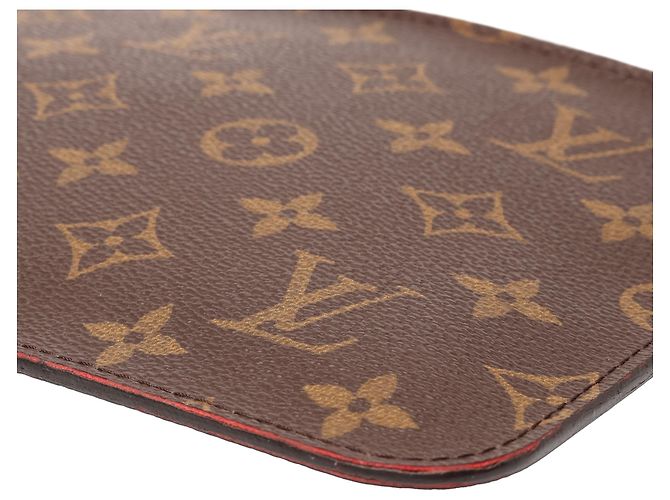 Louis Vuitton Brown Monogram Neverfull MM Täschchen Braun - Ansicht 6