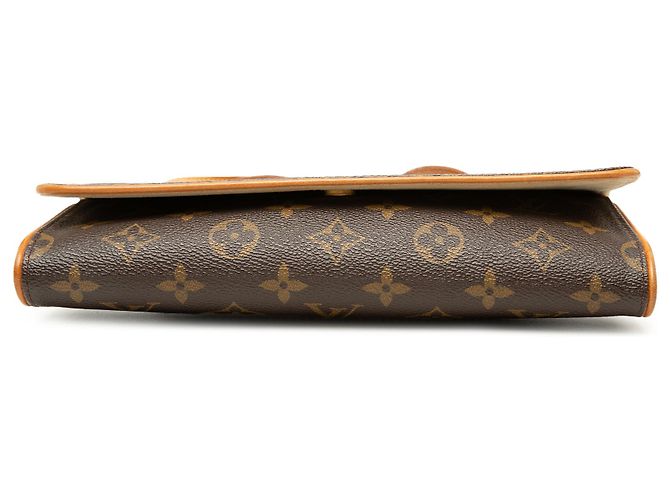Louis Vuitton Brown Monogram Pochette Twin GM Marrom - vista 3
