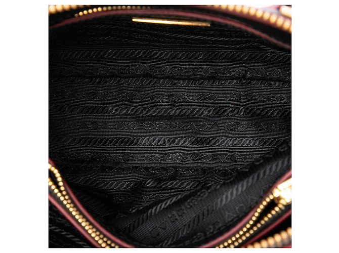 Borsa Promenade Prada in pelle Saffiano Vernice nera, piccola Nero - vista 4