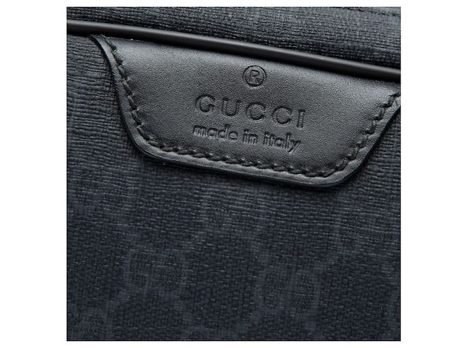 Neceser Gucci Black GG Supreme Negro - vista 5