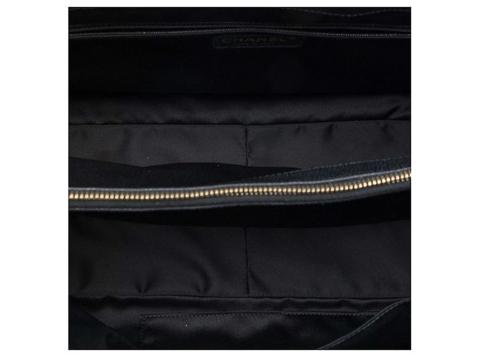 Chanel Black Caviar Grand Shopping Tote XL Nero - vista 4