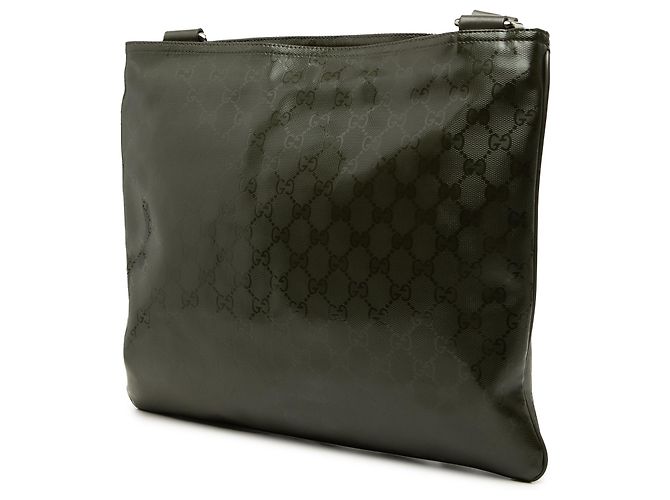 Gucci Green GG Imprime Crossbody Verde Verde scuro - vista 2