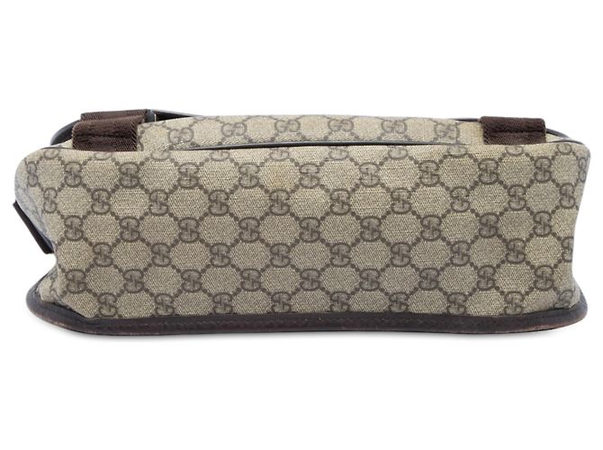 Borsa a tracolla Gucci Beige GG Supreme - vista 3