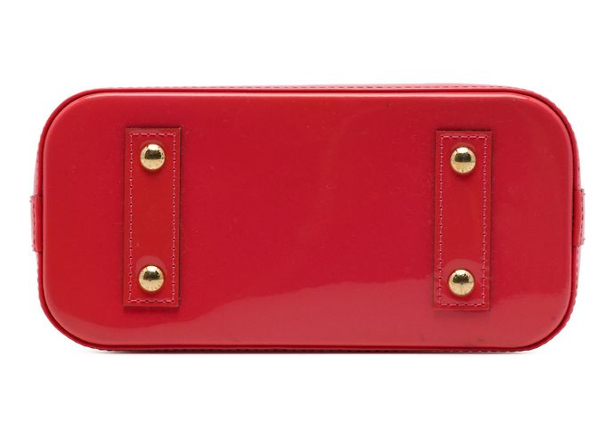Louis Vuitton Pink Monogram Vernis Alma BB Rosa - vista 3