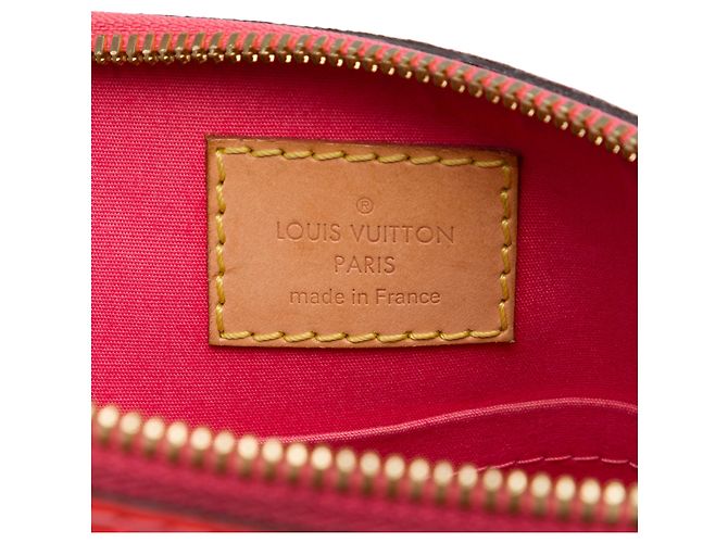 Louis Vuitton Pink Monogram Vernis Alma BB Rosa - vista 5