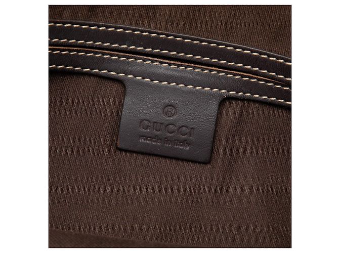 Borsa a tracolla Gucci Beige GG Supreme - vista 5