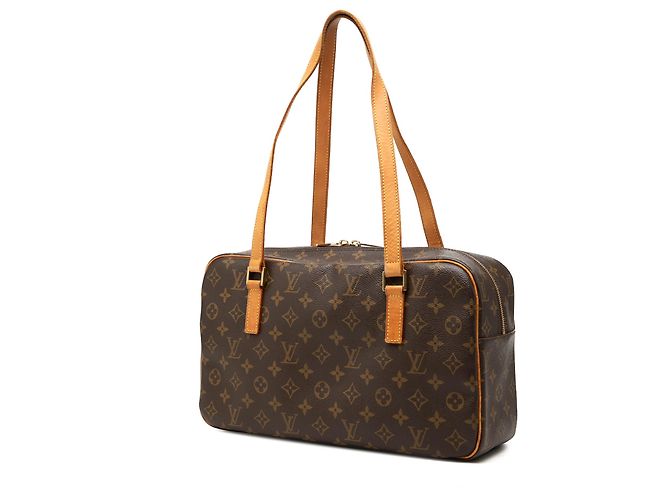 Louis Vuitton Brown Monogram Cite GM Marrone - vista 2