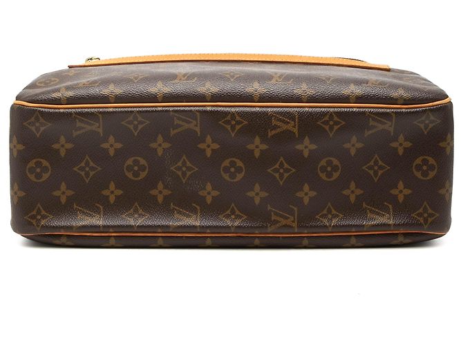 Louis Vuitton Brown Monogram Cite GM Marrone - vista 3