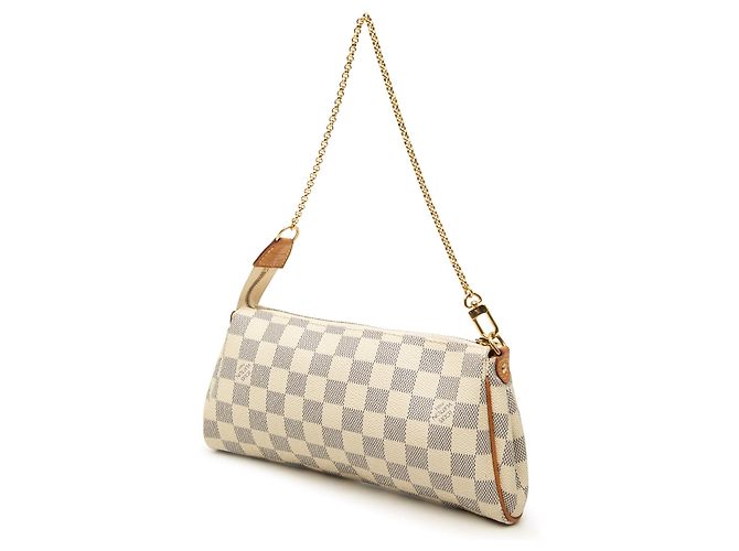 Louis Vuitton White Damier Azur Eva Branco - vista 2