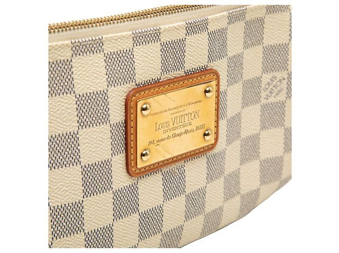 Louis Vuitton White Damier Azur Eva Branco - vista 6