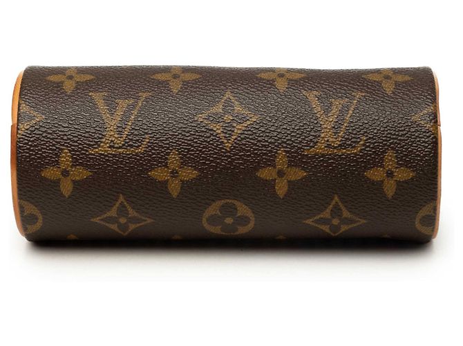 Louis Vuitton Pochette Papillon Monogram Marrone - vista 3