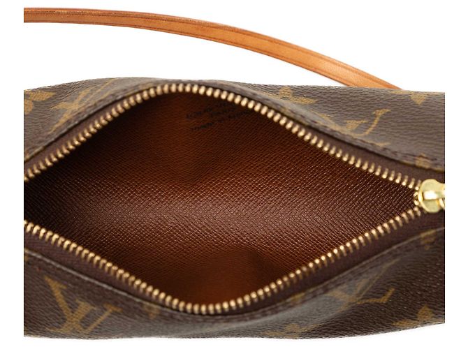 Louis Vuitton Pochette Papillon Monogram Marrone - vista 4