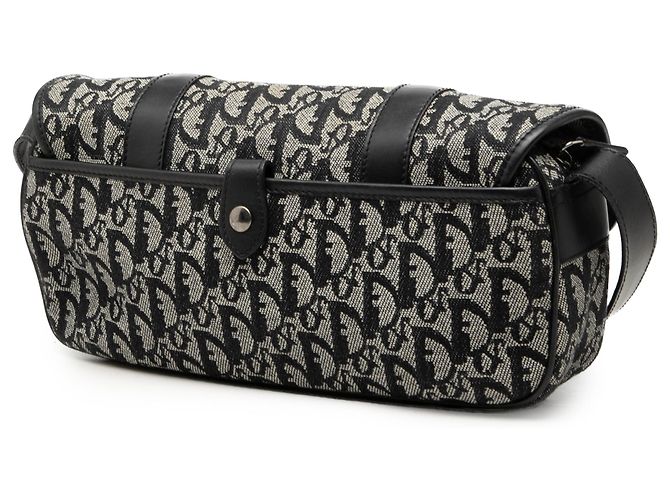 Autre Marque Borsa a tracolla con patta Diorissimo Trotter Canvas Blu Dior Blu navy - vista 2