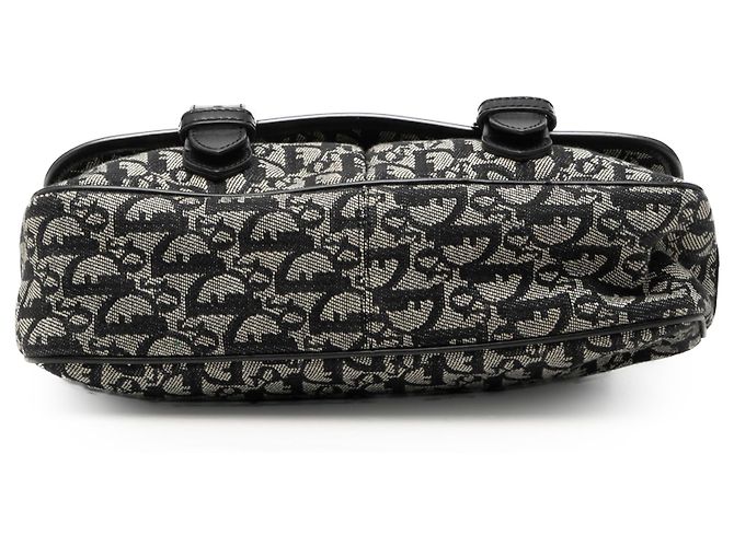 Autre Marque Borsa a tracolla con patta Diorissimo Trotter Canvas Blu Dior Blu navy - vista 3