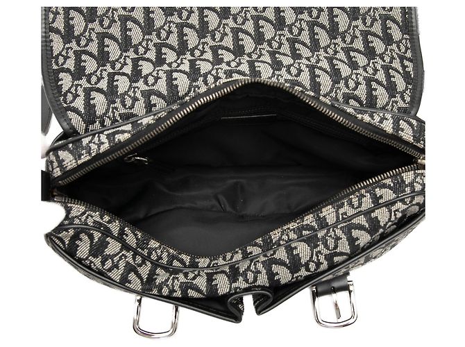 Autre Marque Borsa a tracolla con patta Diorissimo Trotter Canvas Blu Dior Blu navy - vista 4