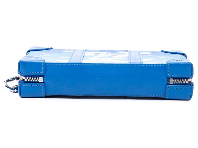 Bolsa Tiracolo Louis Vuitton Blue Monogram Clouds Trunk Azul - vista 3