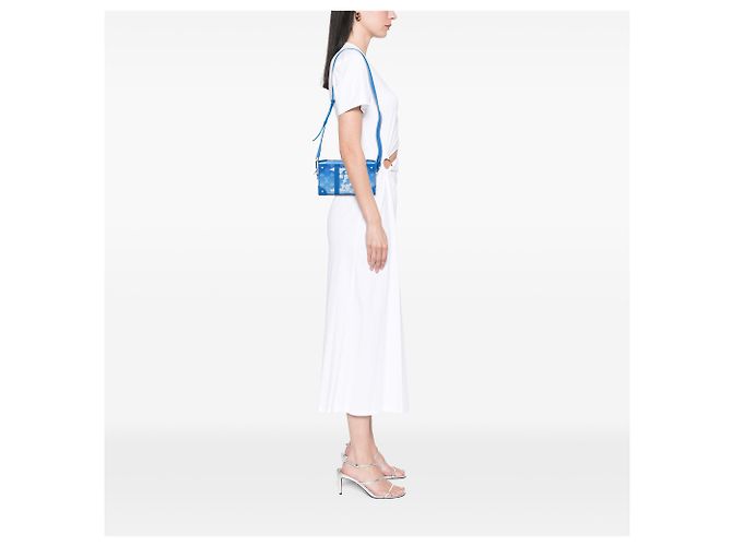 Bolsa Tiracolo Louis Vuitton Blue Monogram Clouds Trunk Azul - vista 6