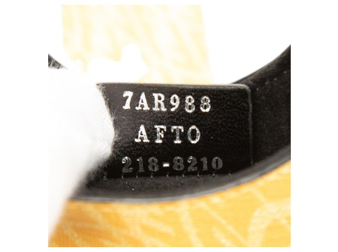 Bolsa de ombro Fendi FF Vertigo Amarelo - vista 6