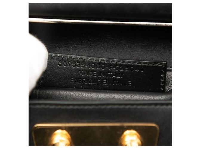 Borsa a tracolla Balenciaga Neoclassic Chain Mini Nero - vista 6