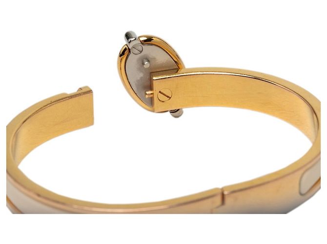 Hermès Hermes Mini Click Chaine d'Ancre Armband Golden Roh - Ansicht 4