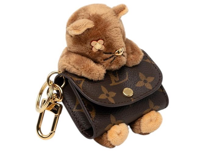 Louis Vuitton Monogram Flower Taschenanhänger Braun - Ansicht 2