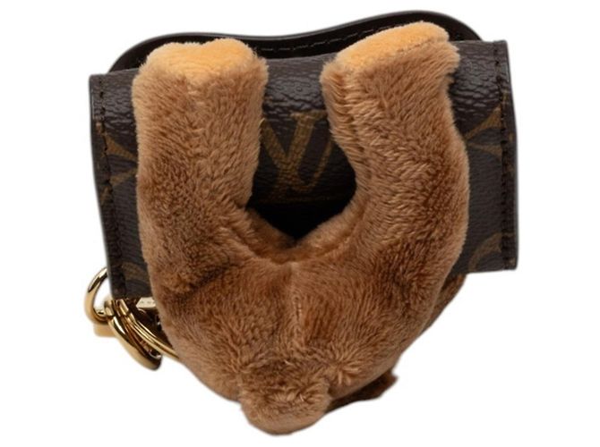Louis Vuitton Monogram Flower Taschenanhänger Braun - Ansicht 5