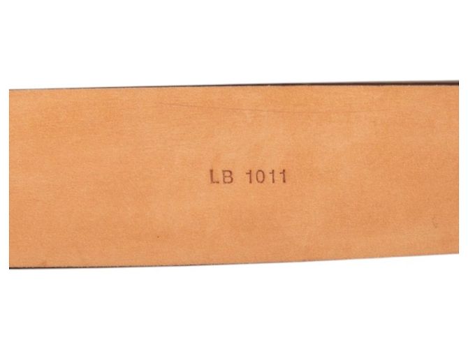 Louis Vuitton Monogram Ceinture Carrée Belt Marrone - vista 7