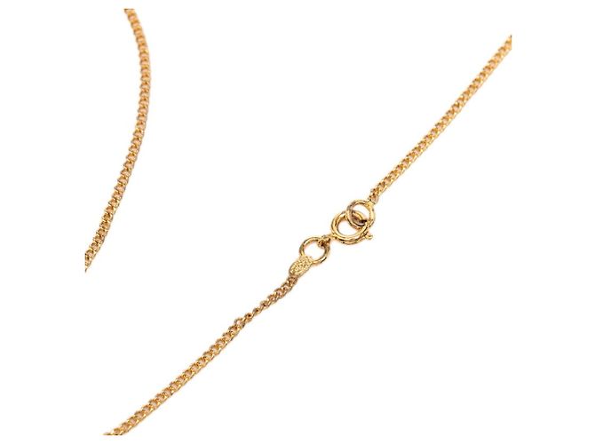 Collar de cadena Chanel Coco Mark Open Heart Dorado - vista 5