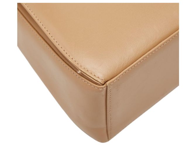 Borsa Salvatore Ferragamo Gancini One-Shoulder Beige - vista 7