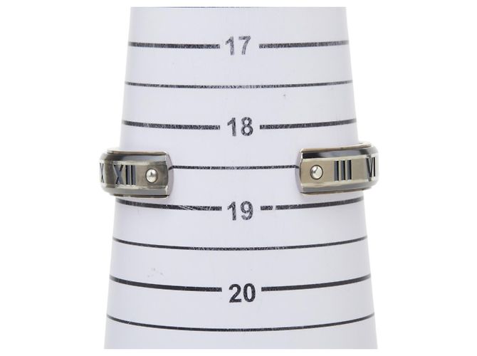 Autre Marque Bracciale con charm Atlas Tiffany & Co. Nero Argento - vista 5