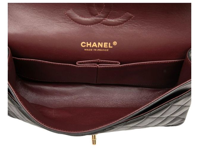 Timeless Bolso de hombro Chanel Coco Mark Double Flap Matelassé Negro - vista 4