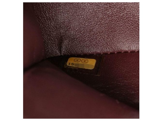 Timeless Bolso de hombro Chanel Coco Mark Double Flap Matelassé Negro - vista 6