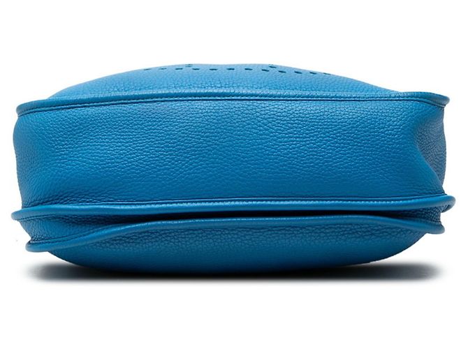 Hermès Borsa a tracolla Hermes Evelyne 3 GM Blu - vista 3