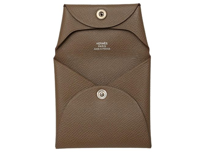 Hermès Monedero Hermes Bastia Plata Gris - vista 4