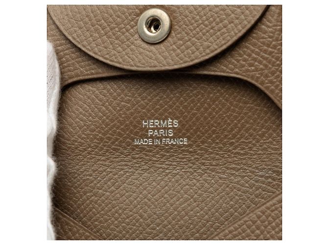 Hermès Monedero Hermes Bastia Plata Gris - vista 6