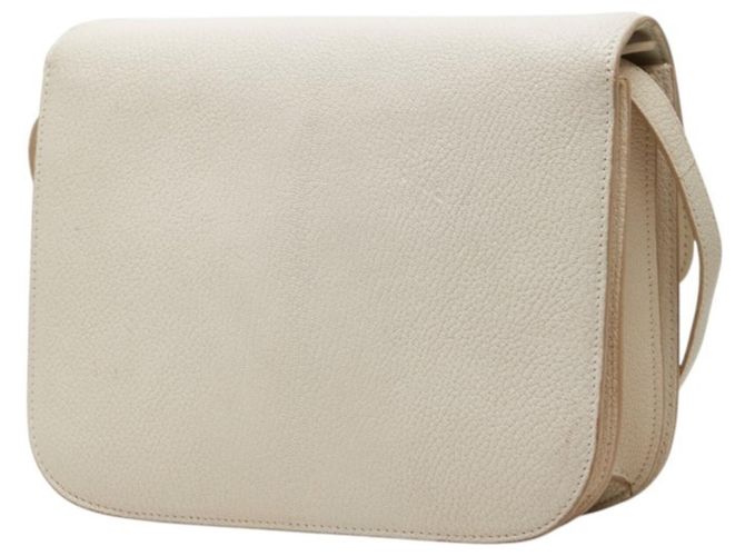 Céline Bolso bandolera de hombro Celine Classic Box Medium Blanco - vista 2