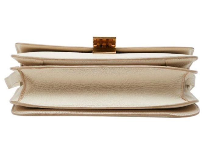 Céline Bolso bandolera de hombro Celine Classic Box Medium Blanco - vista 3