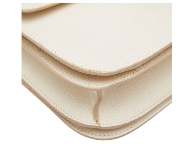 Céline Bolso bandolera de hombro Celine Classic Box Medium Blanco - vista 5