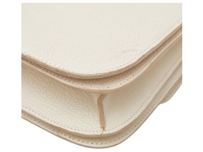 Céline Bolso bandolera de hombro Celine Classic Box Medium Blanco - vista 6