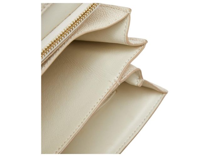 Céline Bolso bandolera de hombro Celine Classic Box Medium Blanco - vista 8