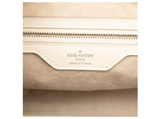 Bolso Louis Vuitton Epi Mirabeau PM Blanco Blanco roto - vista 5