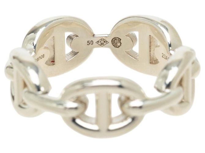 Ring Hermès Anel Hermes Chaine d'Ancre Enchainée - vista 6