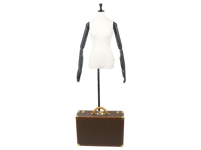 Bolsa Louis Vuitton Bilstein 55 Monogram Trunk Case Marrom Monograma - vista 10